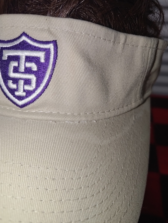 St Thomas Tommies Embroidered Logo Strap-on Visor OS